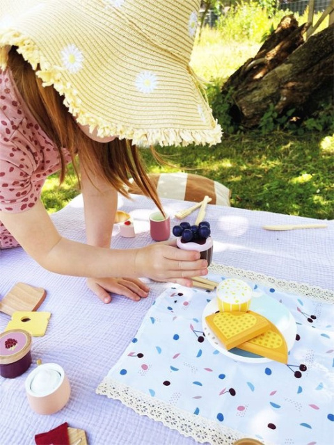 Drewniany Zestaw do herbaty Small Foot Serwis Drewniany Zestaw do herbaty Small Foot Serwis