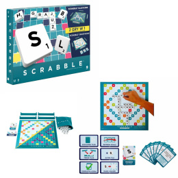 GRA SCRABBLE ORIGINAL 2 GRY W 1 najnowsze wydanie HXM53