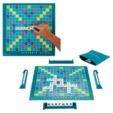 GRA SCRABBLE ORIGINAL 2 GRY W 1 najnowsze wydanie HXM53 GRA SCRABBLE ORIGINAL 2 GRY W 1 najnowsze wydanie HXM53