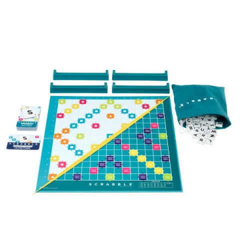 GRA SCRABBLE ORIGINAL 2 GRY W 1 najnowsze wydanie HXM53 GRA SCRABBLE ORIGINAL 2 GRY W 1 najnowsze wydanie HXM53
