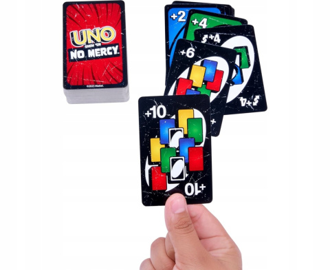 UNO No Mercy Bez litości gra HWV18 MATTEL UNO No Mercy Bez litości gra HWV18 MATTEL