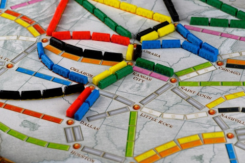 Gra planszowa Rebel Wsiąść do Pociągu: USA Gra planszowa Rebel Wsiąść do Pociągu: USA