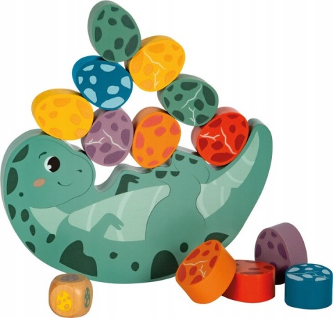 Gra zręcznościowa Balansujący Dino Small Foot 12620 drewniana gra Gra zręcznościowa Balansujący Dino Small Foot 12620 drewniana gra