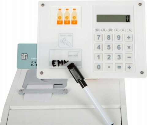 Kasa sklepowa dla dzieci z kalkulatorem zabawa w sklep Kasa sklepowa dla dzieci z kalkulatorem zabawa w sklep