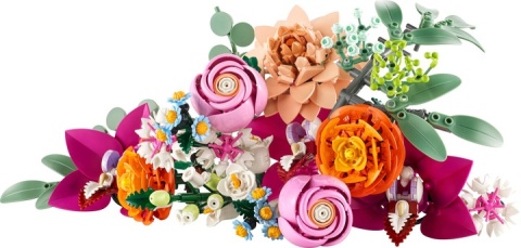 LEGO Botanicals Piękny Bukiet Różowych Kwiatów 10342 Walentynki LEGO Botanicals Piękny Bukiet Różowych Kwiatów 10342 Walentynki