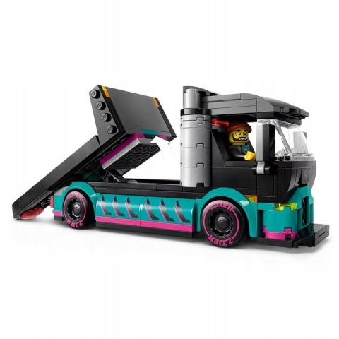 LEGO City Samochód Wyścigowy i Laweta 60406 LEGO City Samochód Wyścigowy i Laweta 60406