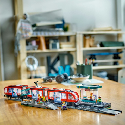 LEGO City TRAMWAJ Miejski ze Stacją 60423 LEGO City TRAMWAJ Miejski ze Stacją 60423