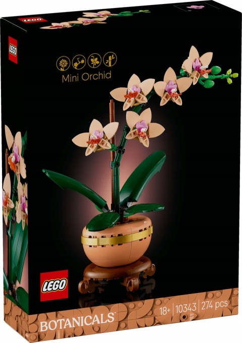 LEGO MAŁA ORCHIDEA 10343 LEGO MAŁA ORCHIDEA 10343
