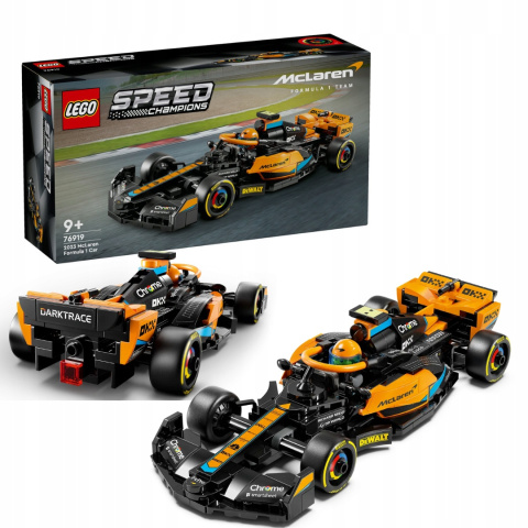 LEGO SPEED CHAMPIONS ZESTAW KLOCKÓW SAMOCHÓD WYŚCIGOWY MCLAREN FORMULA 1 LEGO SPEED CHAMPIONS ZESTAW KLOCKÓW SAMOCHÓD WYŚCIGOWY MCLAREN FORMULA 1