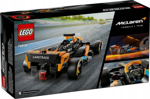 LEGO SPEED CHAMPIONS ZESTAW KLOCKÓW SAMOCHÓD WYŚCIGOWY MCLAREN FORMULA 1 LEGO SPEED CHAMPIONS ZESTAW KLOCKÓW SAMOCHÓD WYŚCIGOWY MCLAREN FORMULA 1