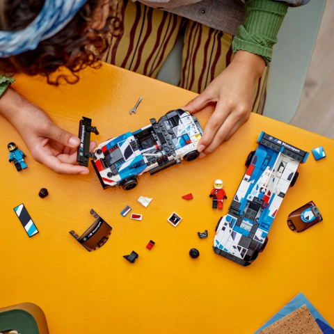 LEGO Speed Champions Samochody wyścigowe BMW M4 GT3 & BMW M Hybrid V8 76922 LEGO Speed Champions Samochody wyścigowe BMW M4 GT3 & BMW M Hybrid V8 76922