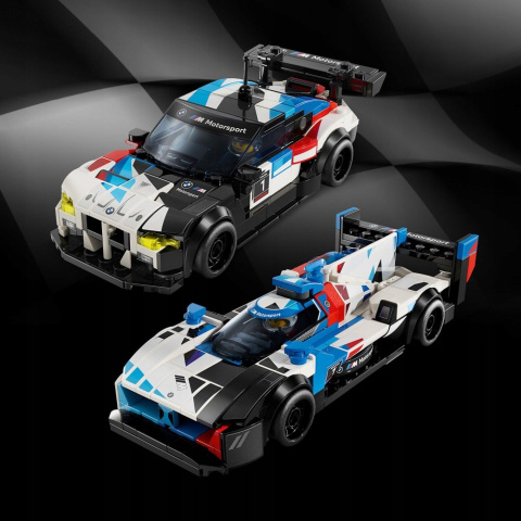 LEGO Speed Champions Samochody wyścigowe BMW M4 GT3 & BMW M Hybrid V8 76922 LEGO Speed Champions Samochody wyścigowe BMW M4 GT3 & BMW M Hybrid V8 76922