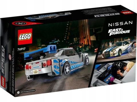 LEGO Speed Samochód Nissan Skyline Szybcy Wściekli 76917 LEGO Speed Samochód Nissan Skyline Szybcy Wściekli 76917