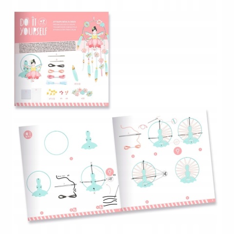 Łapacz Snów Wróżka Lotosu - Zrób To Sam - Djeco Łapacz Snów Wróżka Lotosu - Zrób To Sam - Djeco