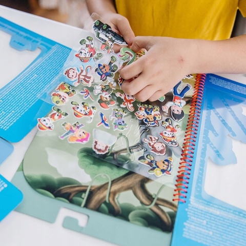 Naklejki wielokrotnego użytku Psi Patrol Naklejki wielokrotnego użytku Psi Patrol