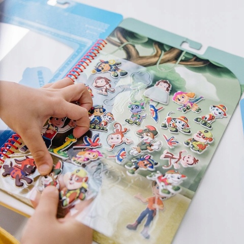 Naklejki wielokrotnego użytku Psi Patrol Naklejki wielokrotnego użytku Psi Patrol