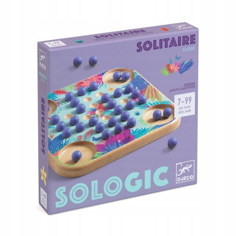 Gra planszowa z kulkami Solitaire przeskakiwani Gra planszowa z kulkami Solitaire przeskakiwani