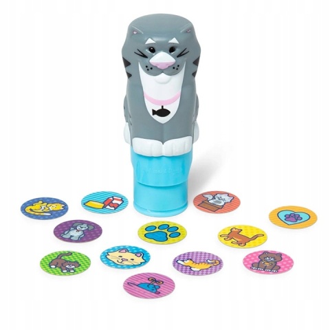 STICKER WOW STEMPELKI Z NAKLEJKAMI Kot ZESTAW 300szt Melissa&Doug STICKER WOW STEMPELKI Z NAKLEJKAMI Kot ZESTAW 300szt Melissa&Doug