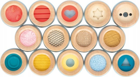 Sensoryczne memo dotykowe Small Foot gra pamięciowa sensoryczna Sensoryczne memo dotykowe Small Foot gra pamięciowa sensoryczna