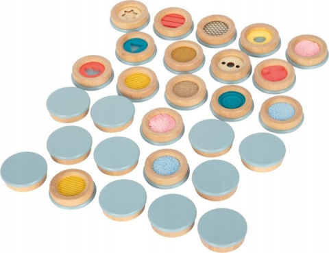 Sensoryczne memo dotykowe Small Foot gra pamięciowa sensoryczna Sensoryczne memo dotykowe Small Foot gra pamięciowa sensoryczna