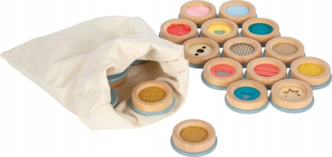 Sensoryczne memo dotykowe Small Foot gra pamięciowa sensoryczna Sensoryczne memo dotykowe Small Foot gra pamięciowa sensoryczna