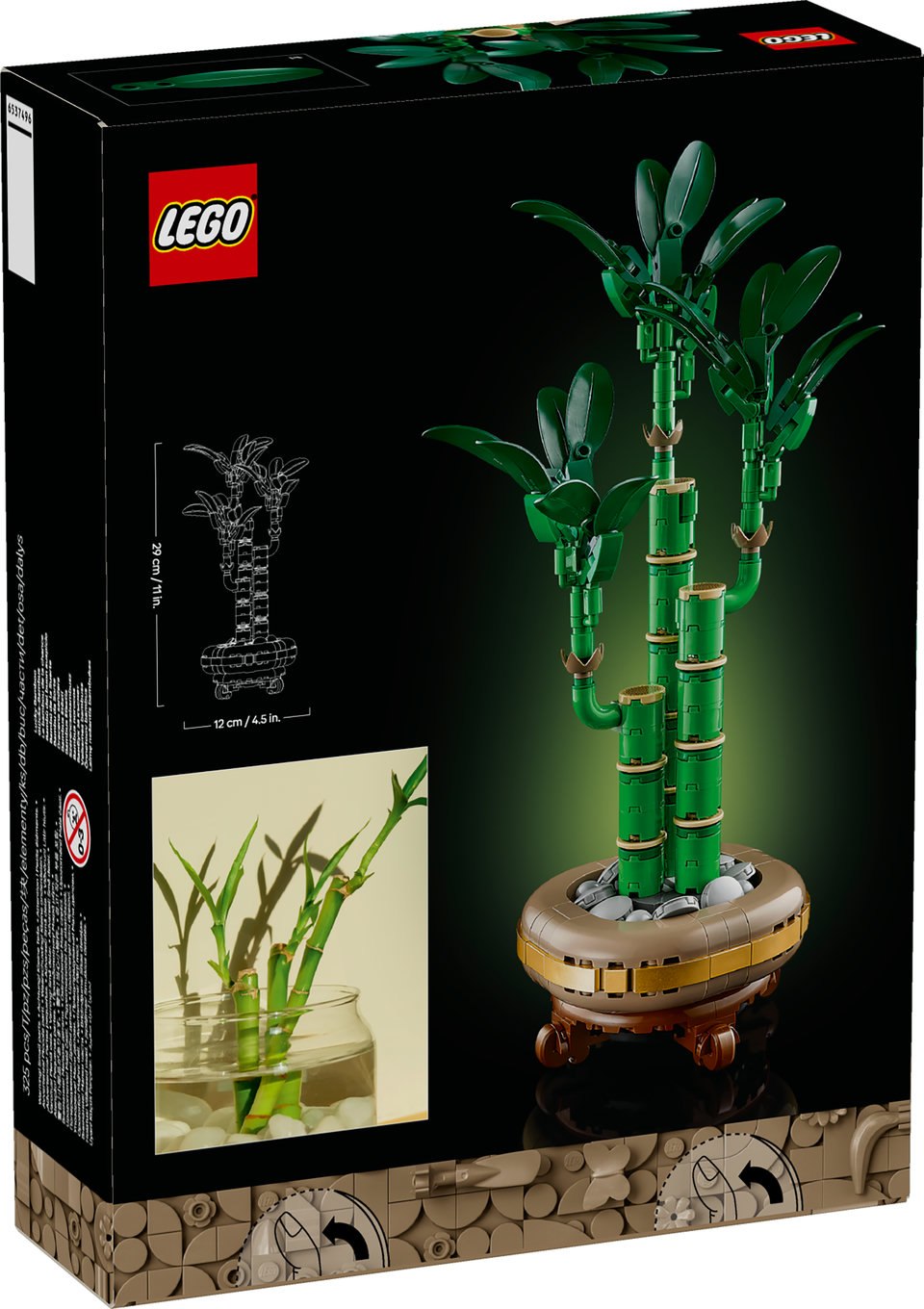 LEGO Botanicals Dracena Sandera 10344 Walentynki Marka LEGO