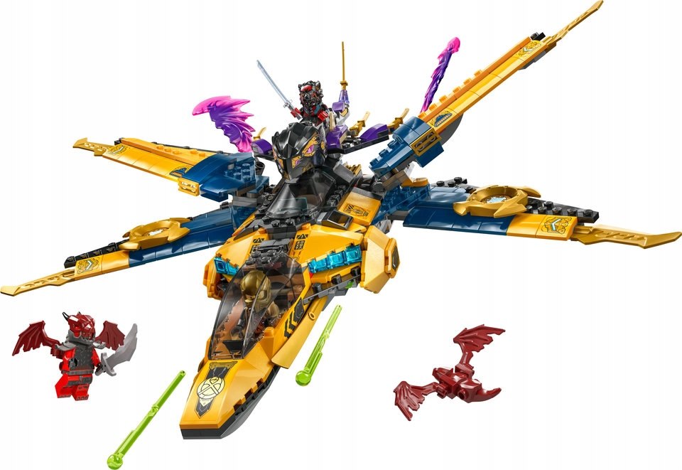 LEGO NINJAGO Ras i Burzowy Superodrzutowiec Arina 71833 EAN (GTIN) 5702017815688