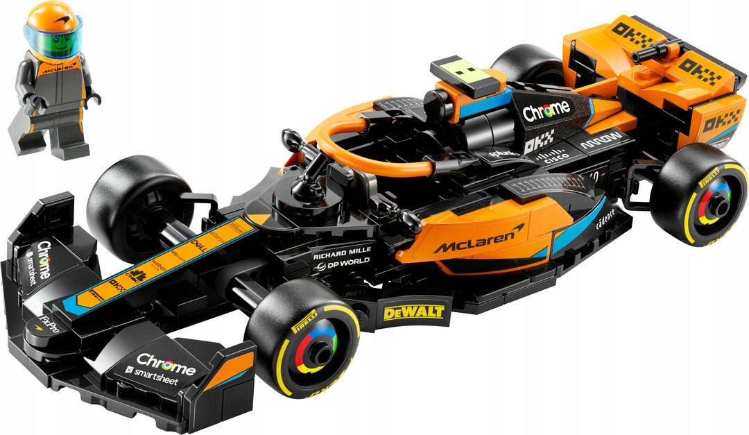 LEGO SPEED CHAMPIONS ZESTAW KLOCKÓW SAMOCHÓD WYŚCIGOWY MCLAREN FORMULA 1 EAN (GTIN) 5702017583723